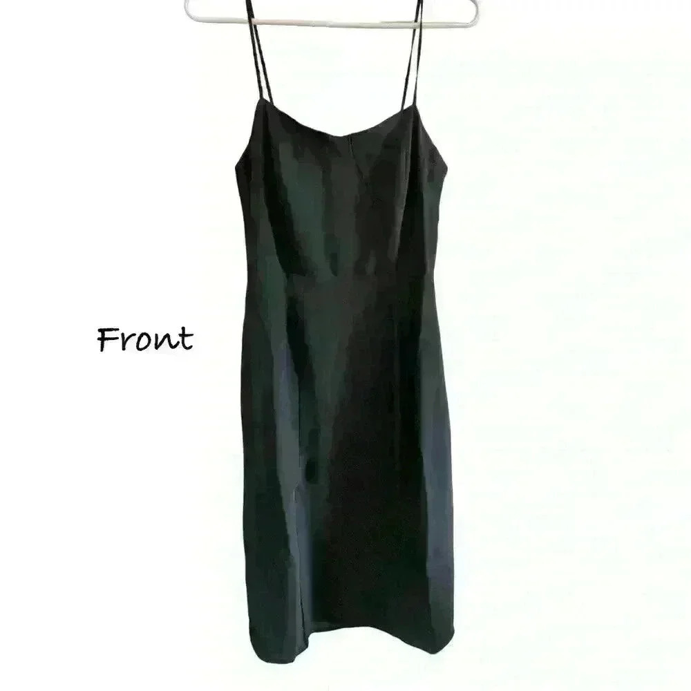 FOREVER 21 Black Woven Junior Size Small Dress